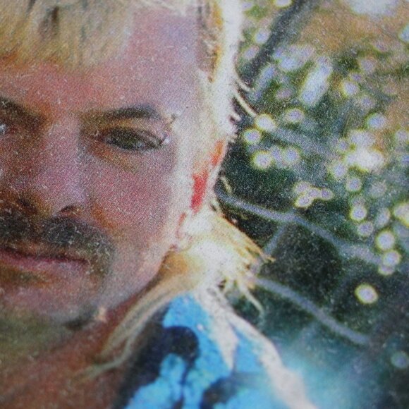 Dark Grey Joe Exotic from Tiger King T-Shirt - Size XS - Picture 10 of 11